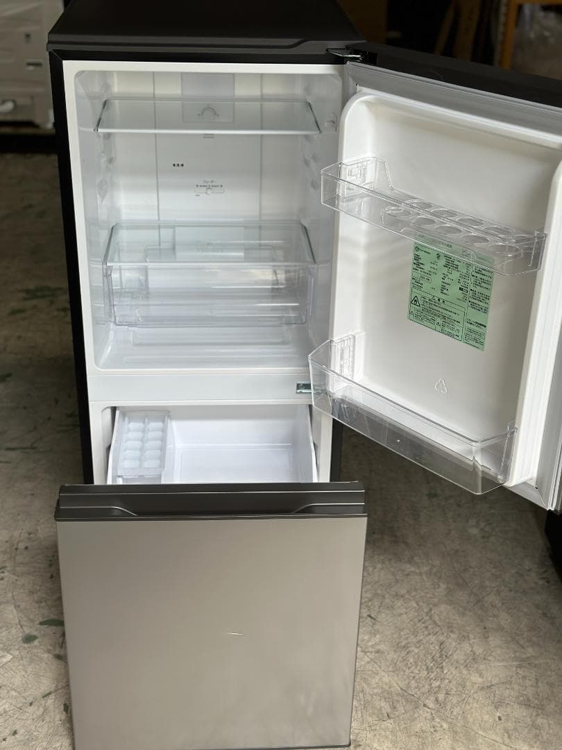 ■AQUA/アクア■2ドア冷蔵庫 135L AQ14PBK(S) 右開 24年製