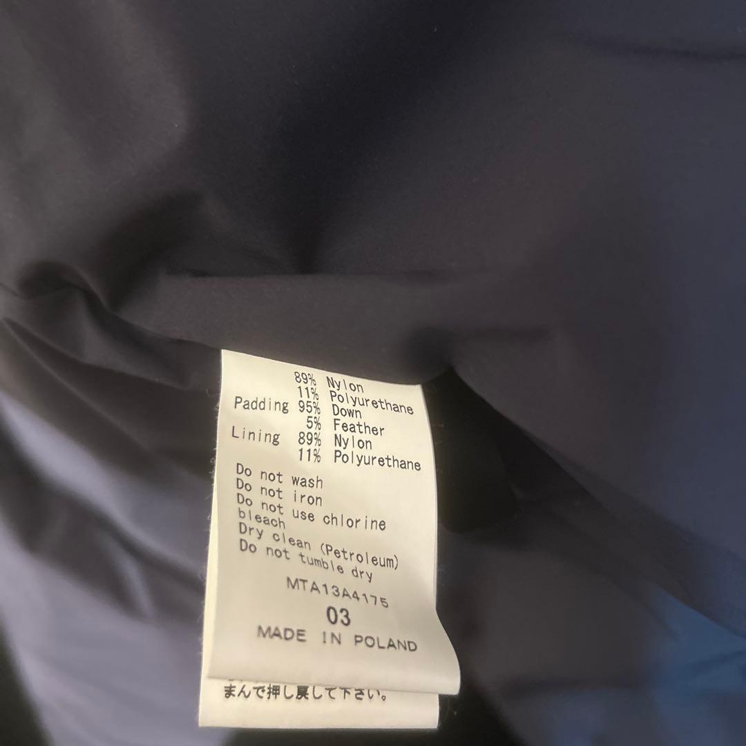 タトラス TATRAS メンズ フード付きダウンジャケット