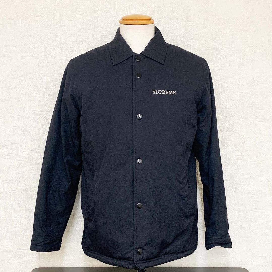 【良品】シュプリーム×ブルース・リー　コーチジャケット ブラック
