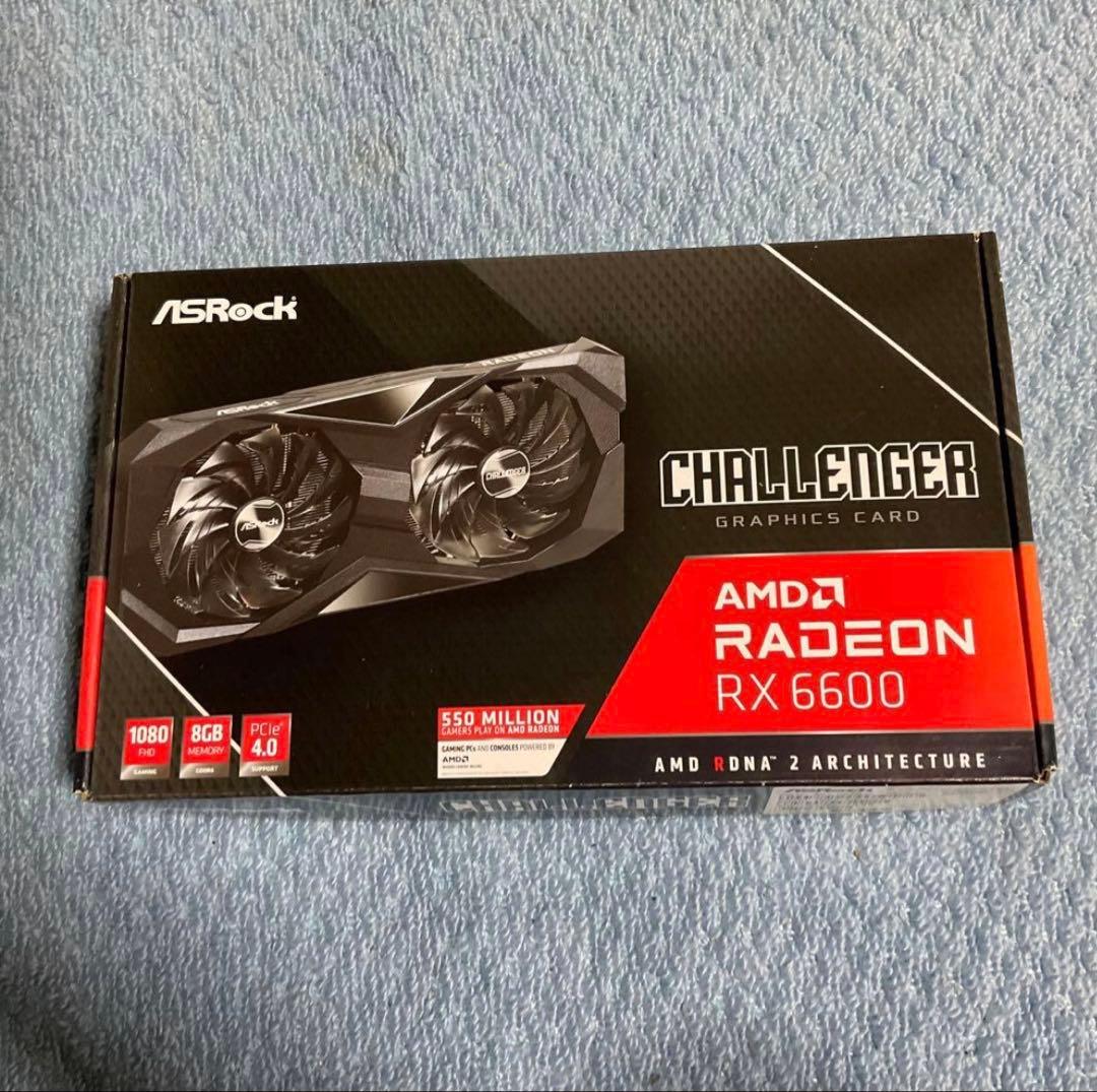 RX6600 グラフィックボード　ASRock