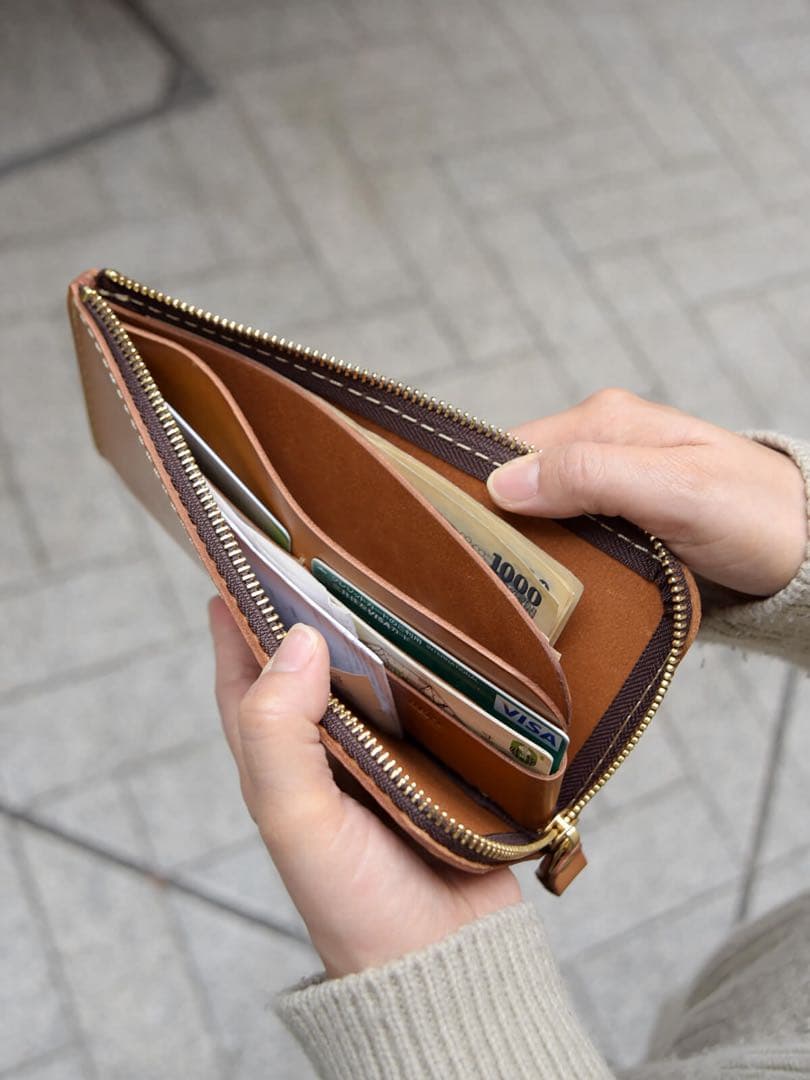 HERZ ヘルツ　L字ファスナー長財布　WL-3