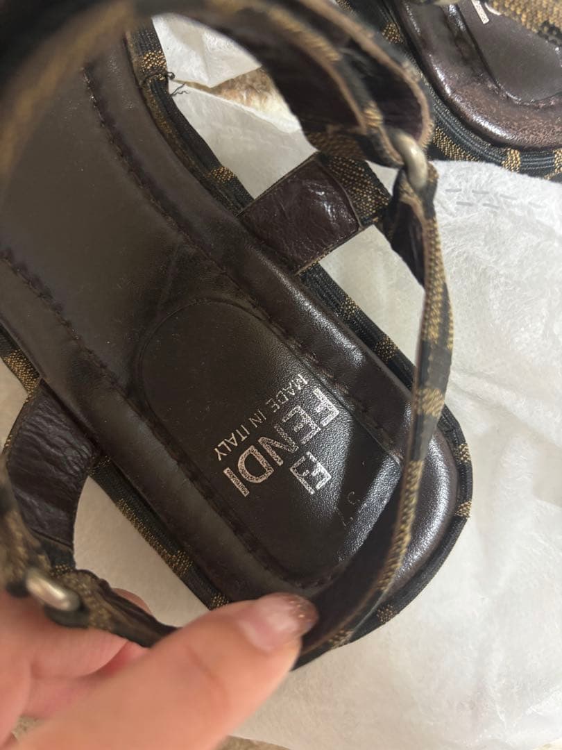 フェンディ♡FENDI♡サンダル♡37サイズ♡お値下げ可