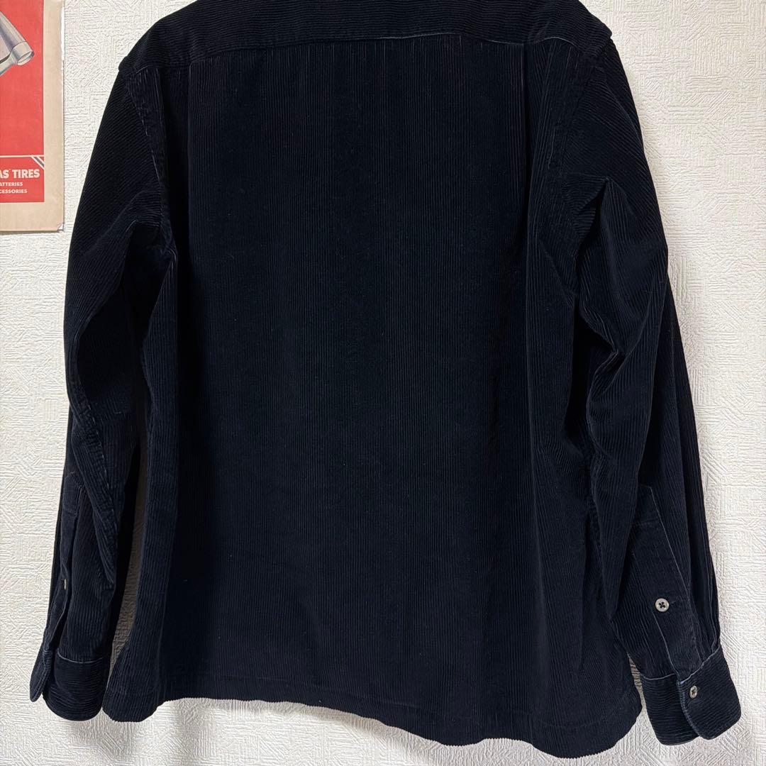 d*b様 ポロカントリー　コーデュロイシャツ　ブラック　L RRL ポロバイラル