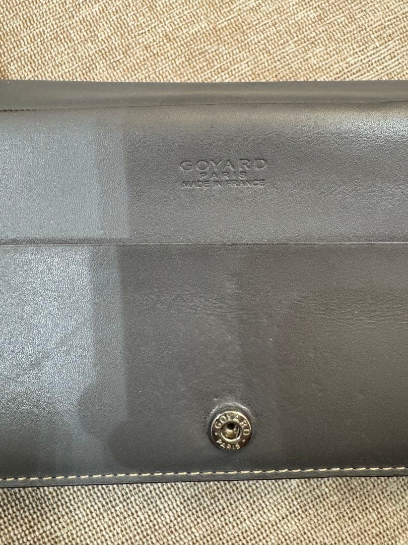 ゴヤール　レザー 長財布