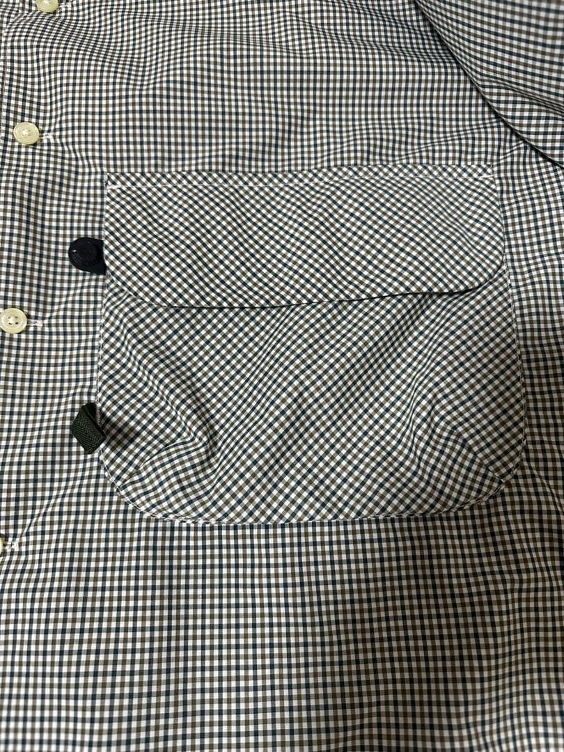 daiwa pier39 ギンガムチェックシャツ グリーン M