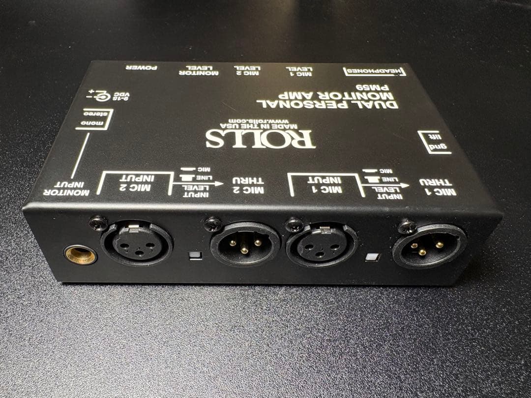 ROLLS PM59 デュアルパーソナルモニターアンプ