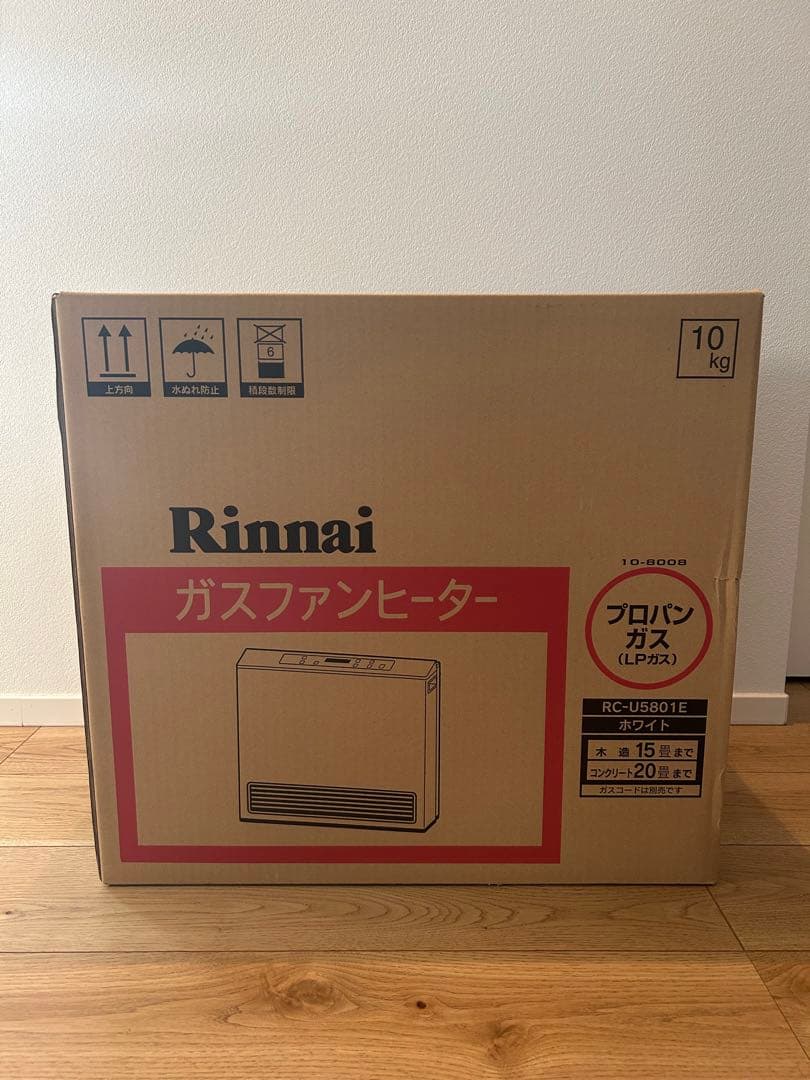 Rinnai ガスファンヒーター RC-US801E
