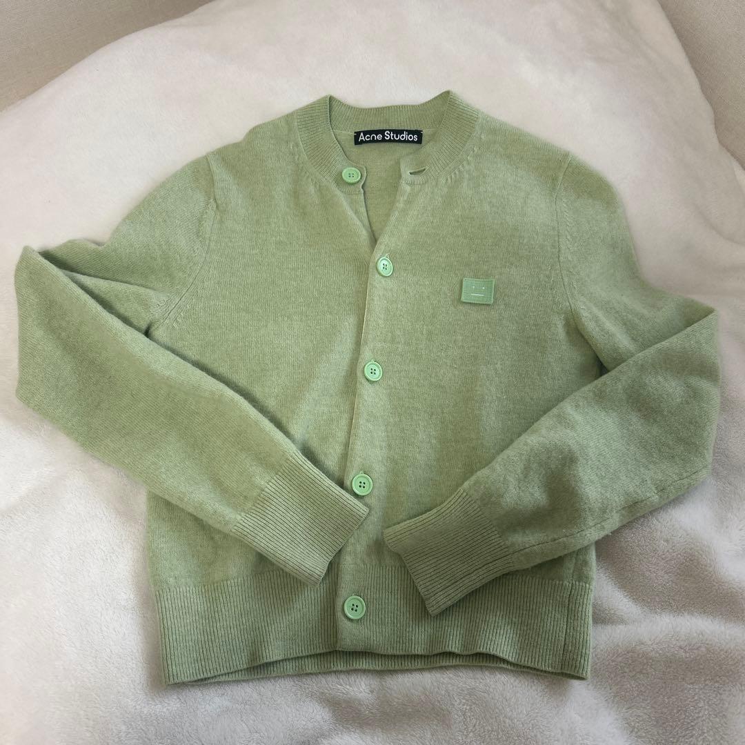acne studios ウールニットカーディガン