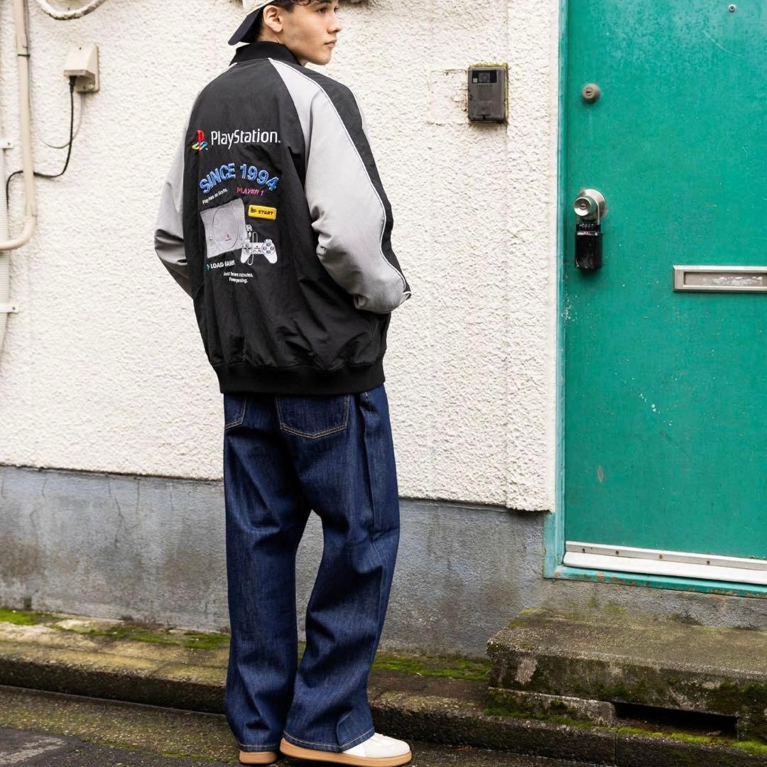 完売品　PlayStation プレステ　限定リブブルゾン　niko and…