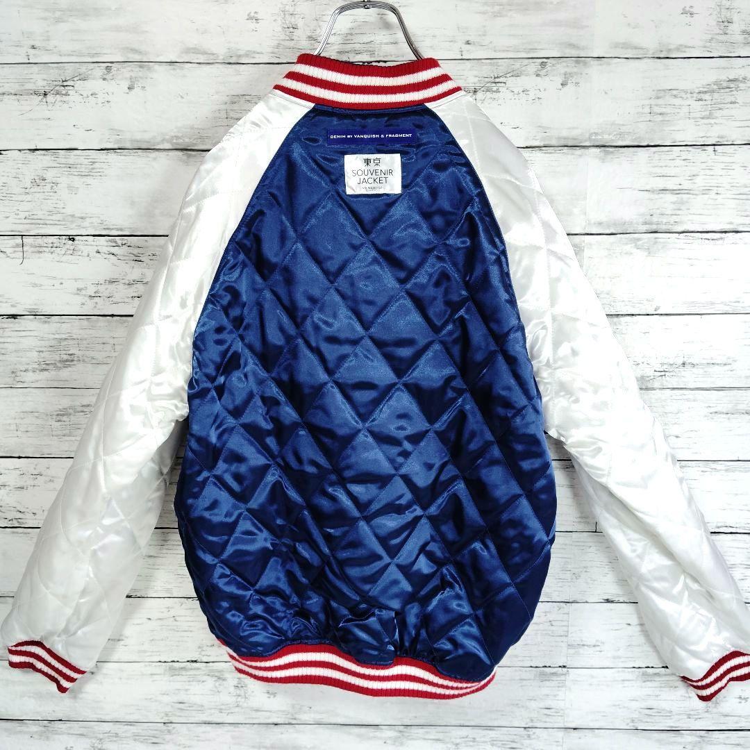 【入手困難】デニムバイバンキッシュアンドフラグメント☆リバーシブル刺繍スカジャン