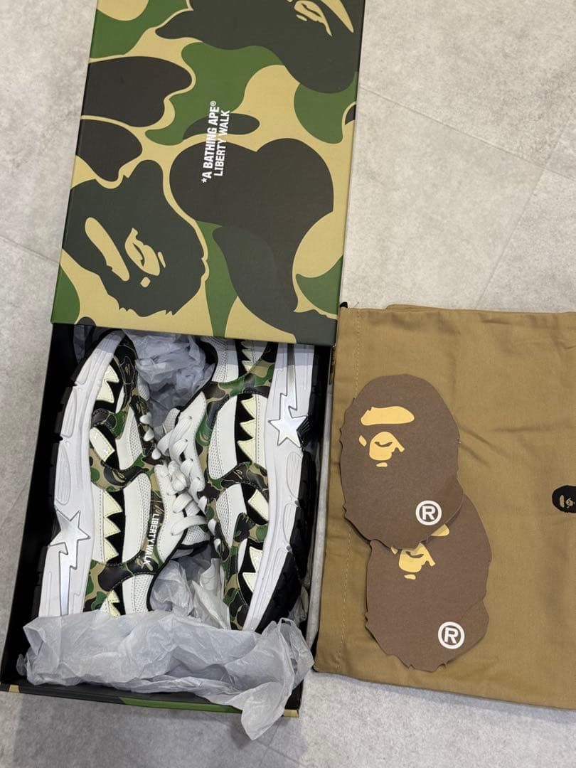 Libertywoke×APE スニーカー27.0cm リバティウォーク エイプ