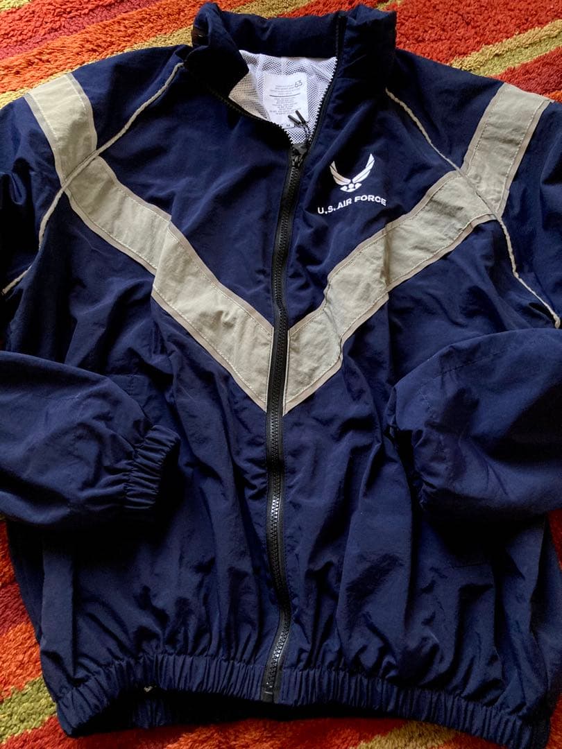 未使用 レプリカ セットアップ USAF パイロットトレーニング 濃紺 サイズL