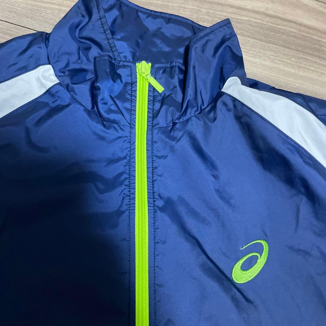 アシックス ウィンドブレーカー セットアップトレーニングウェア Lサイズ