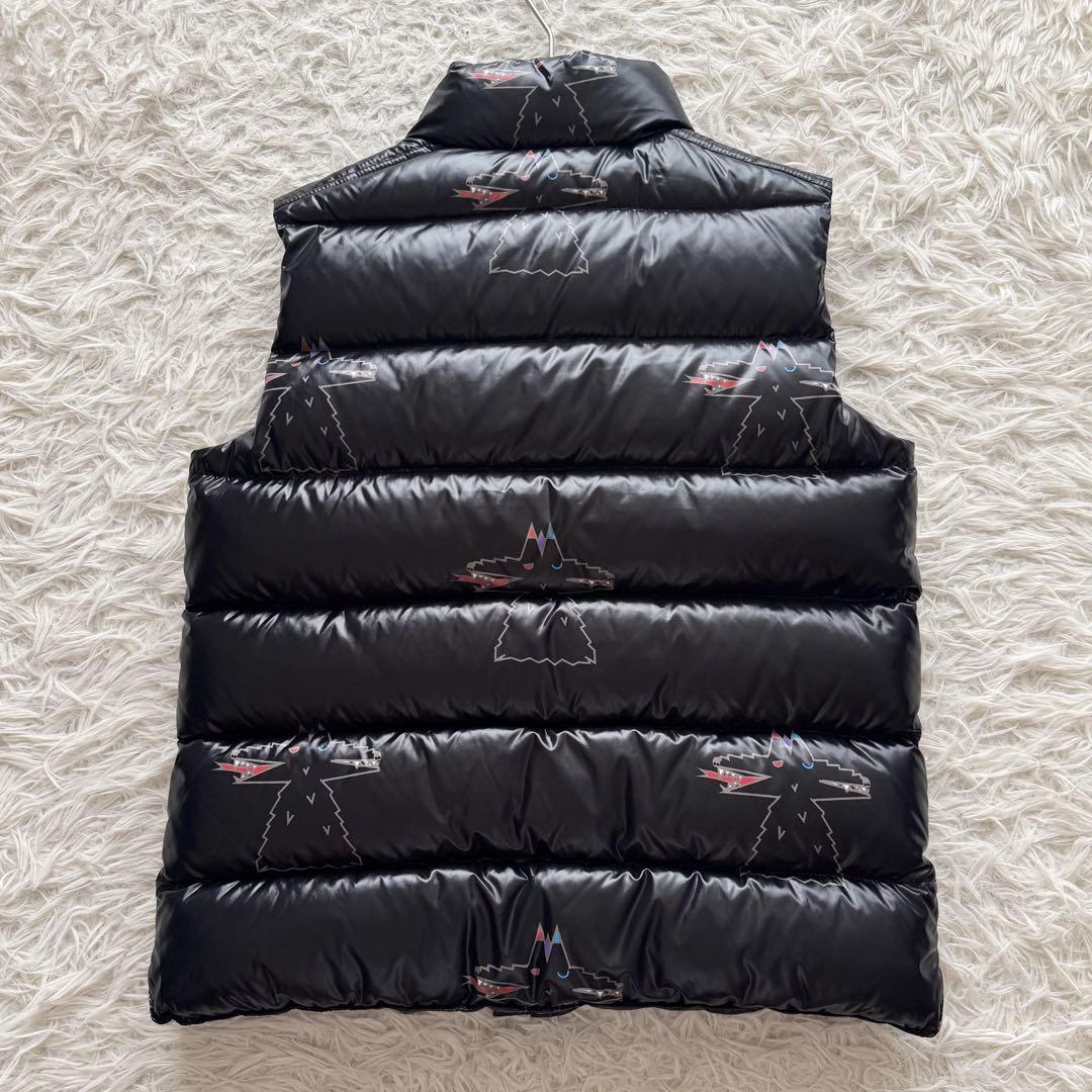 モンクレール　ダウンベスト　DOUBLE WOLF　ダブルウルフ　黒　152cm