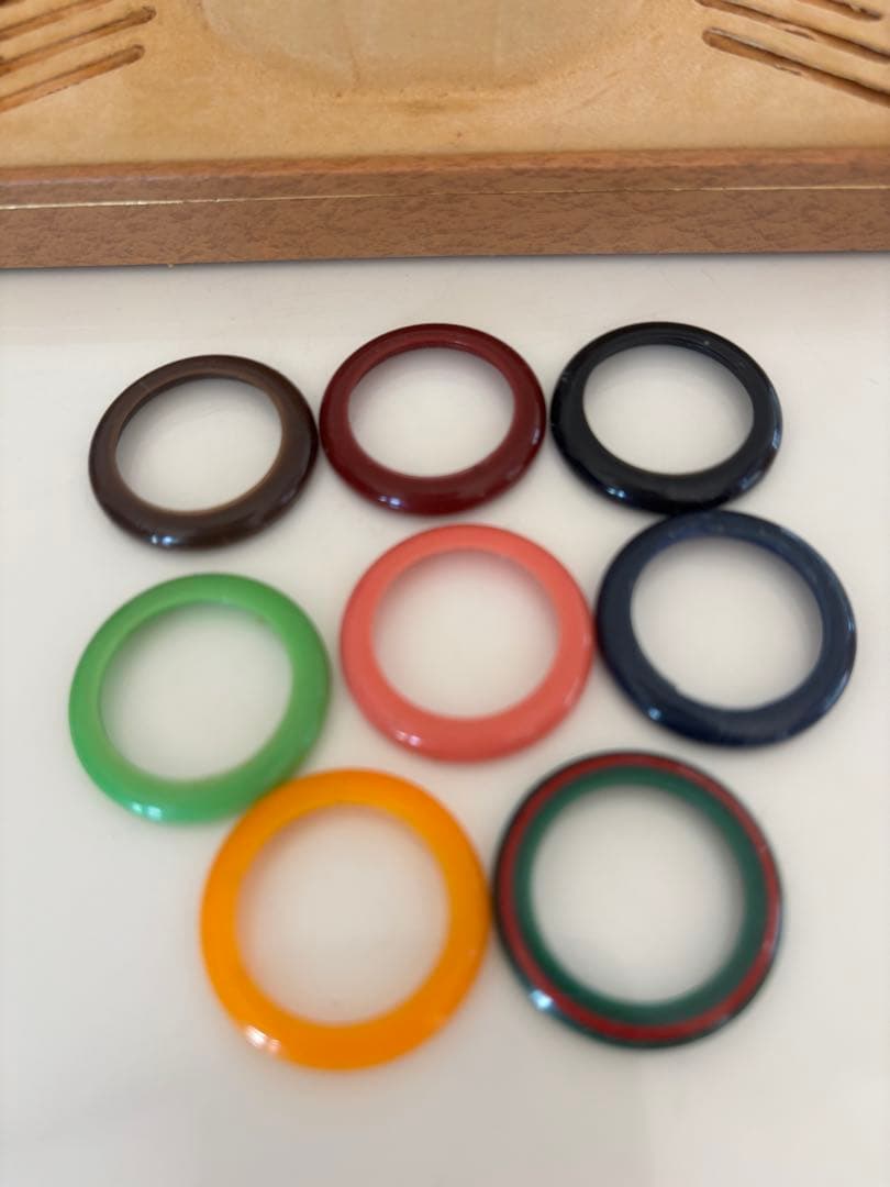 GUCCI チェンジベゼル 多色リング セット