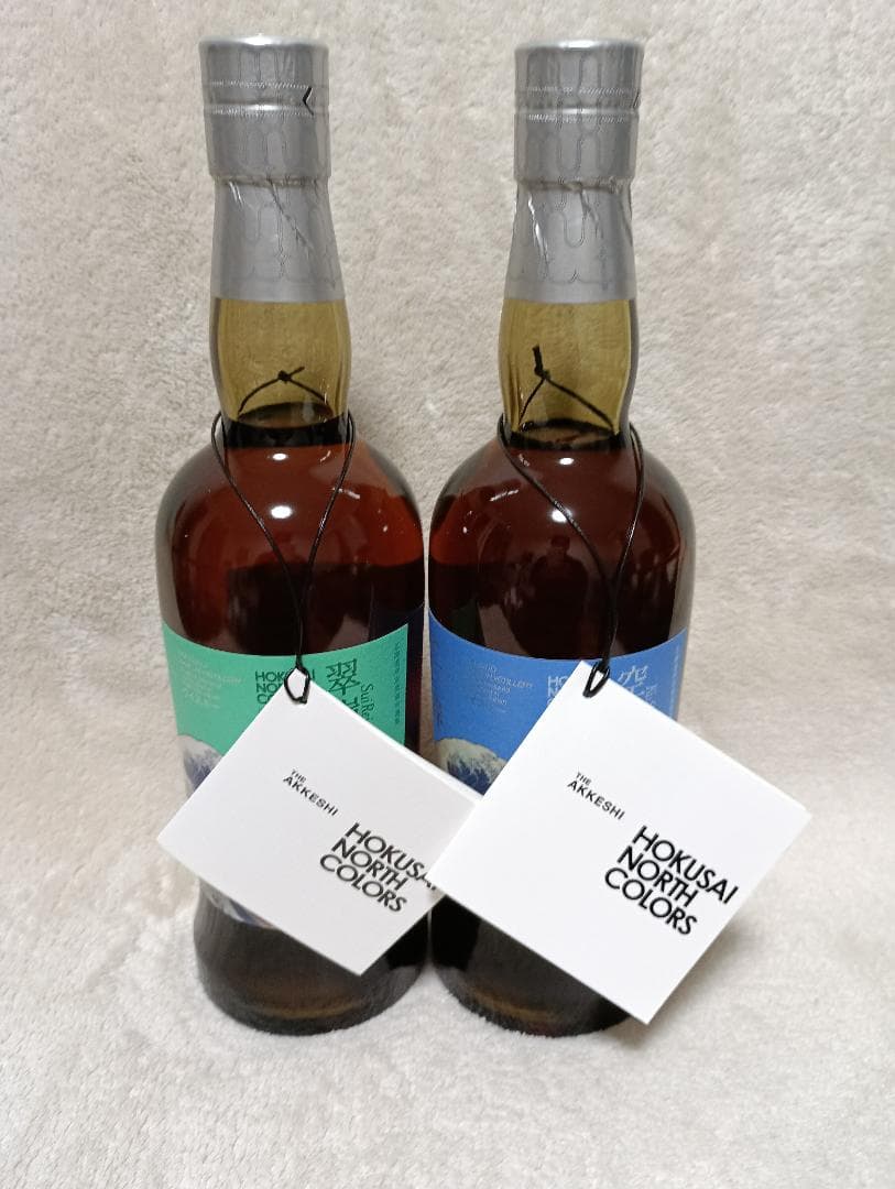 秋*皮様 ANA機内免税限定販売　厚岸ウイスキーHOKUSAIシリーズ　翠嶺＆空