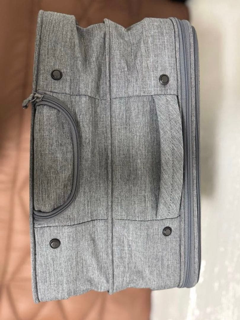 【廃盤品】無印良品 ソフトキャリーケース Lサイズ グレー