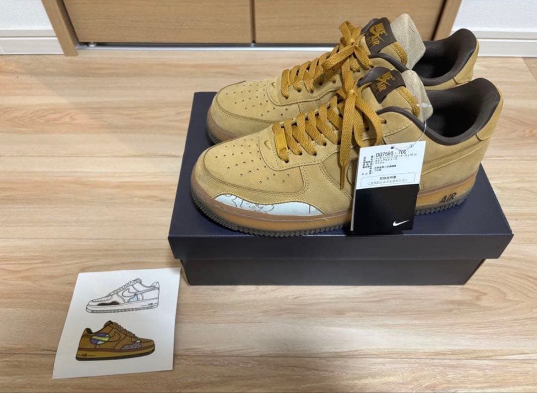 靴 NIKE WMNS AIR FORCE 1 '07 LX DQ7580-700