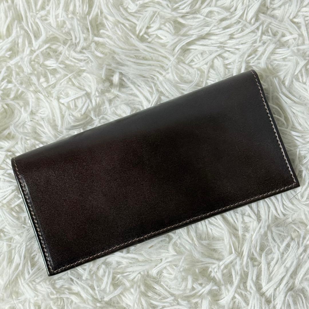 ⭐️極美品⭐️　ホワイトハウスコックス　長財布　ブライドルレザー　ダークブラウン