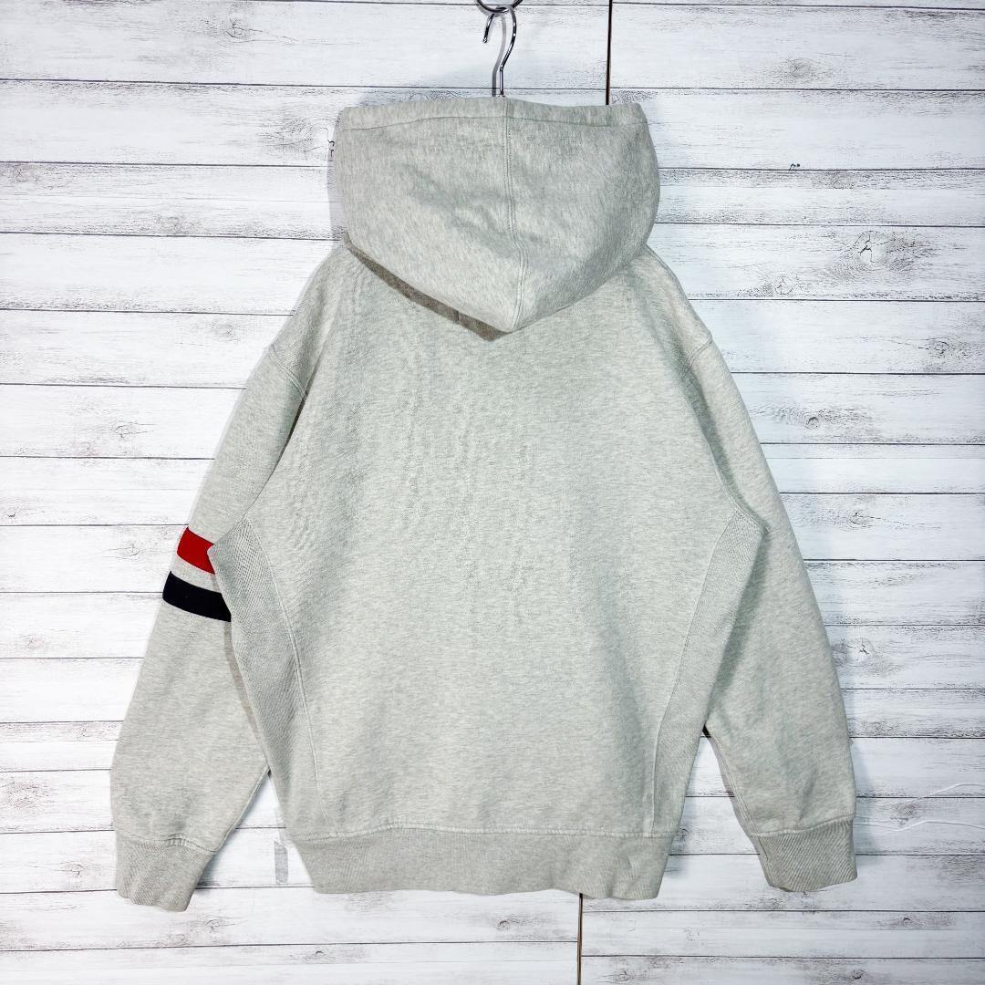 ポロラルフローレン　ジップパーカー 裏サーマル ビッグポニー LL グレー