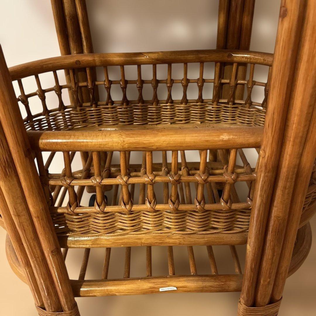 ナチュラル天然素材◾️籐ラタン製 脱衣籠 脱衣かご ランドリーバスケット