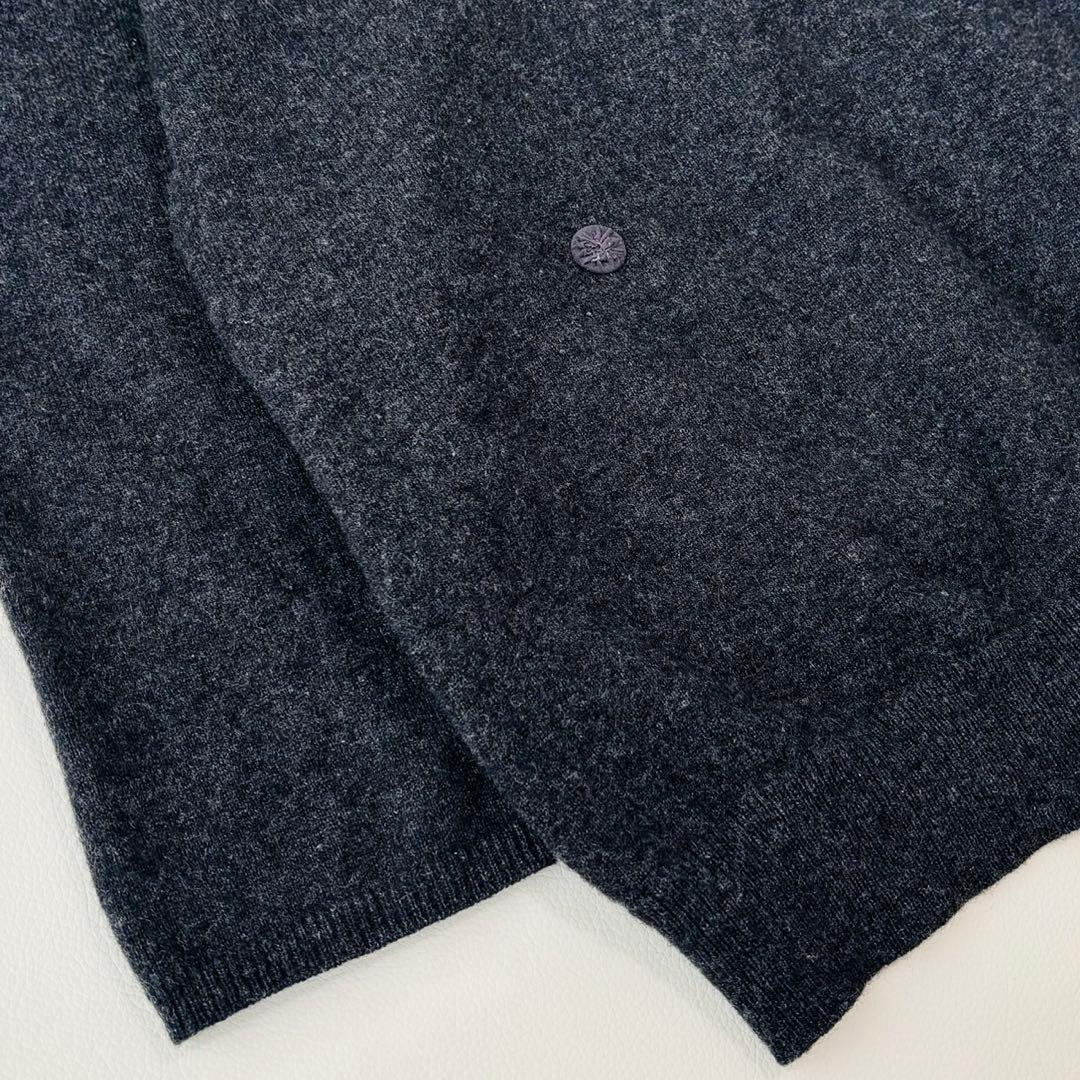 ブルネロクチネリ　カシミヤ100カーディガン　ロング　ダークグレー　M