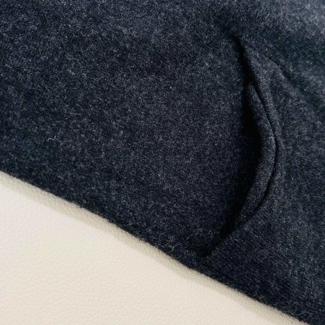 ブルネロクチネリ　カシミヤ100カーディガン　ロング　ダークグレー　M