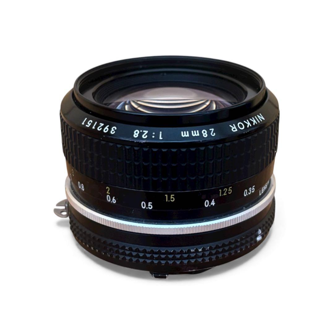 カメラ Nikon F ＋ レンズ Nikon NIKKOR 28mm f2.8
