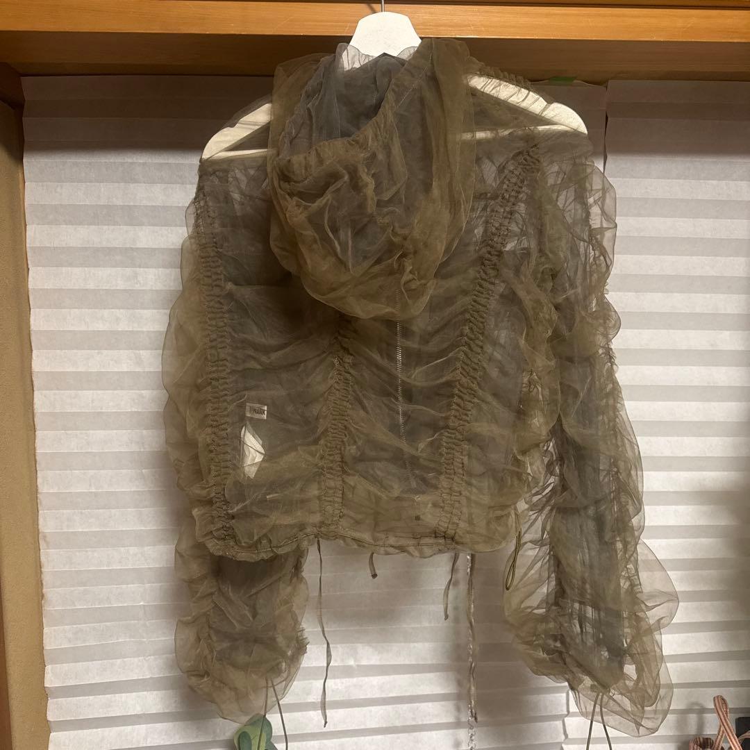 【mgさま】PRANK PROJECT フリルジップアップパーカー