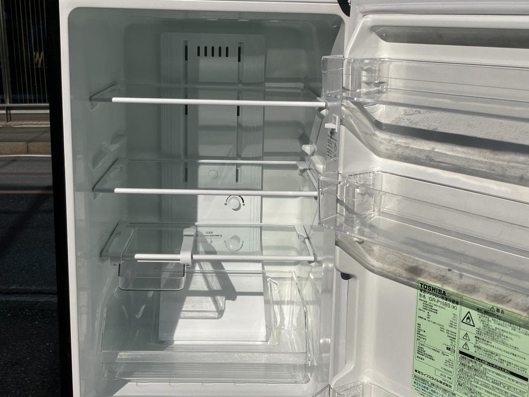 愛知岐阜/送料込★東芝 153L冷蔵庫　GR-P15BS　2018年製