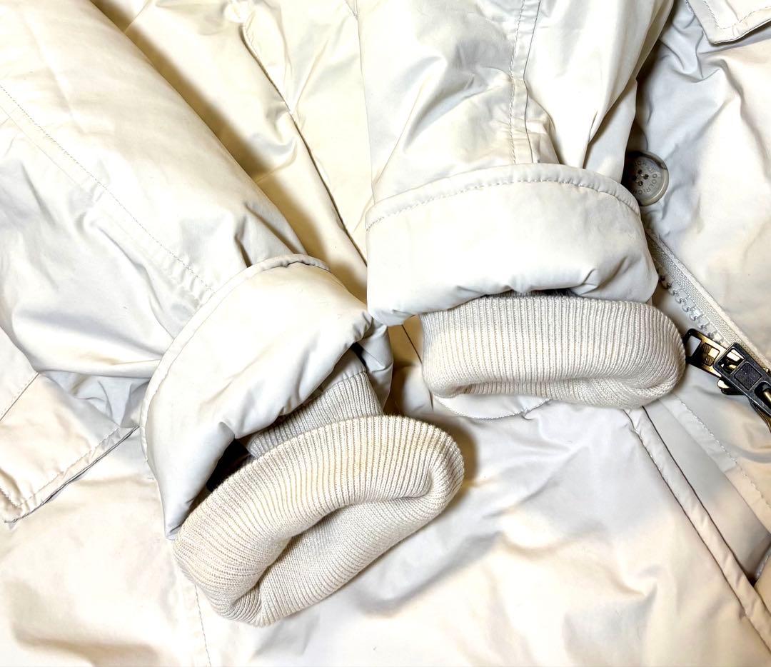 ウールリッチ アークティックパーカー ダウンジャケット M 白フォックスファー