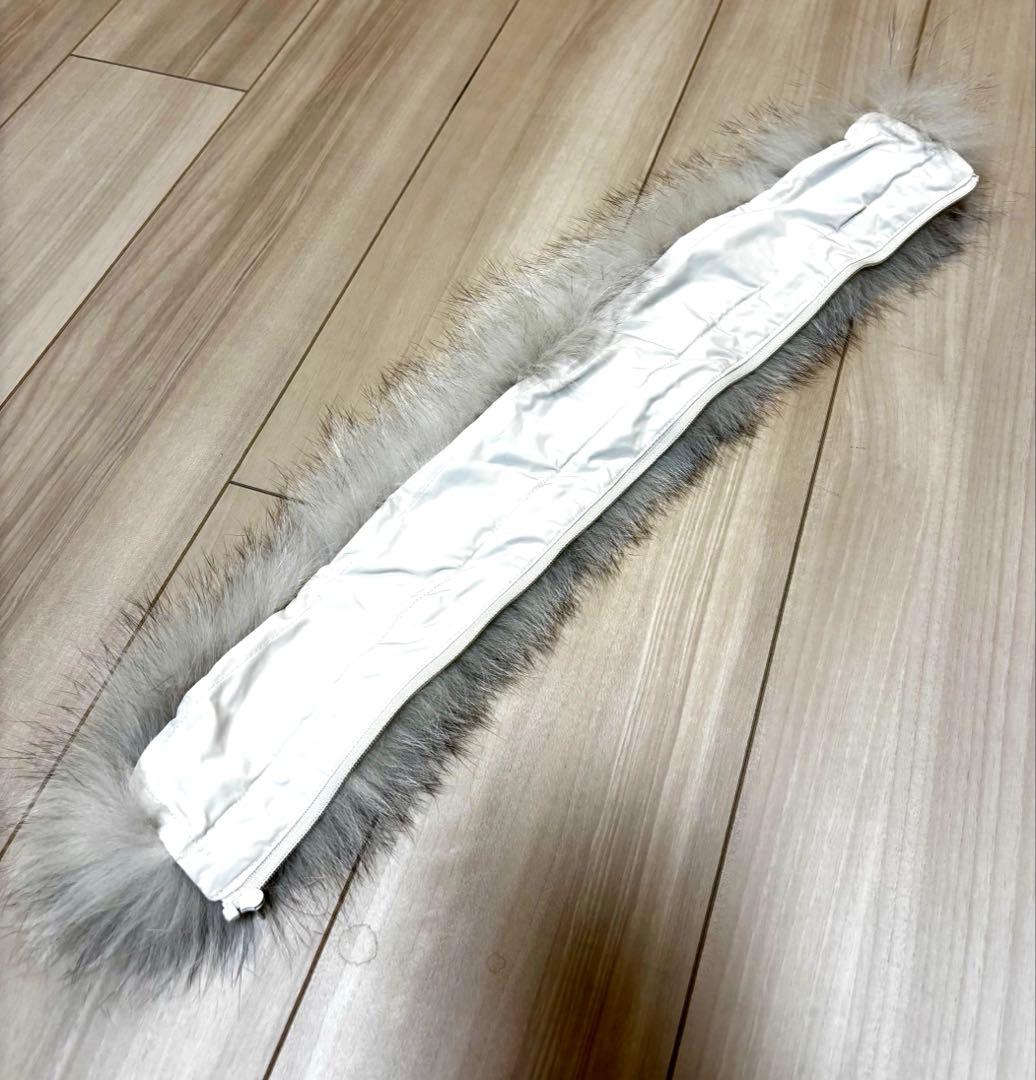 ウールリッチ アークティックパーカー ダウンジャケット M 白フォックスファー
