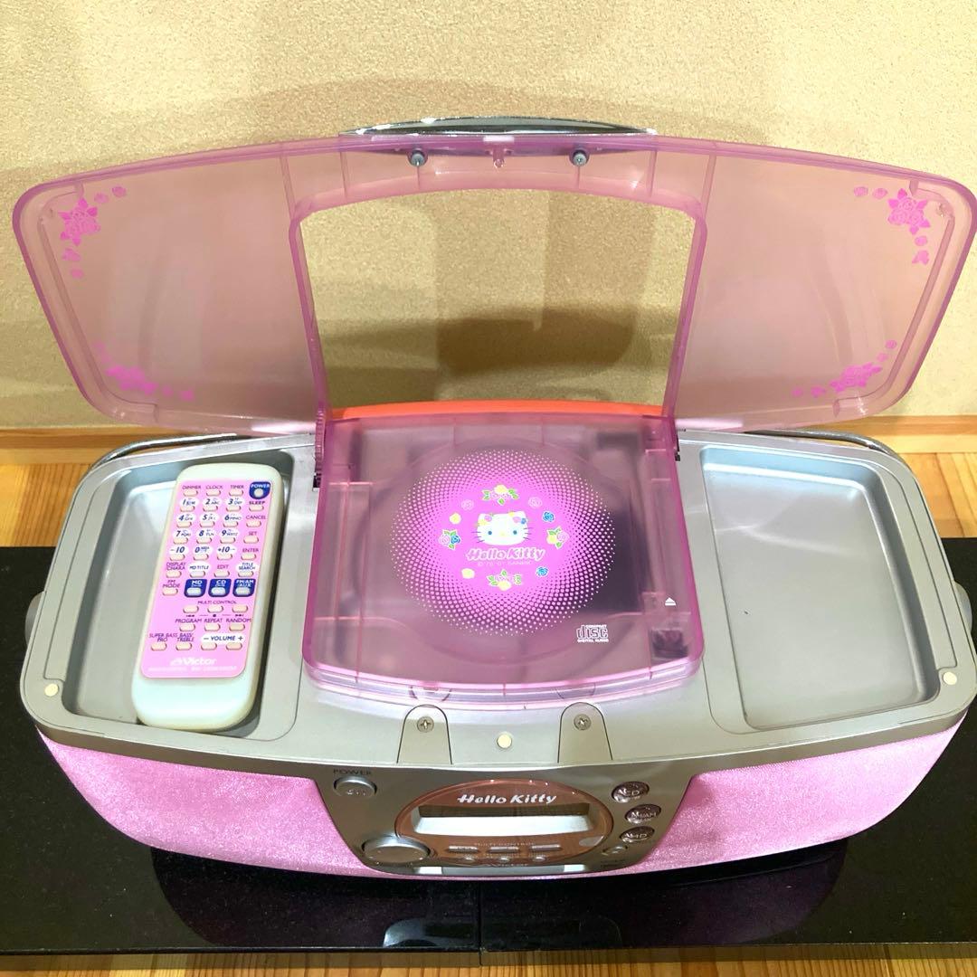 【レア】キティちゃん　Hello Kitty CDコンポ ビクター　サンリオ