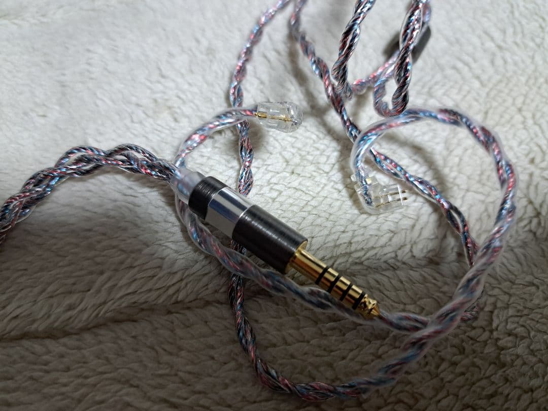 KZ イヤホン 3種 リケーブル付き