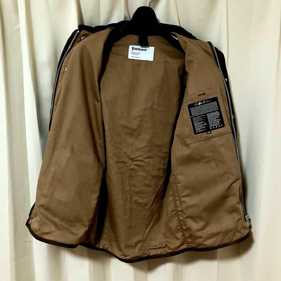 バブアー マーガレットハウエル オイルドジャケット 20AW A7 フード