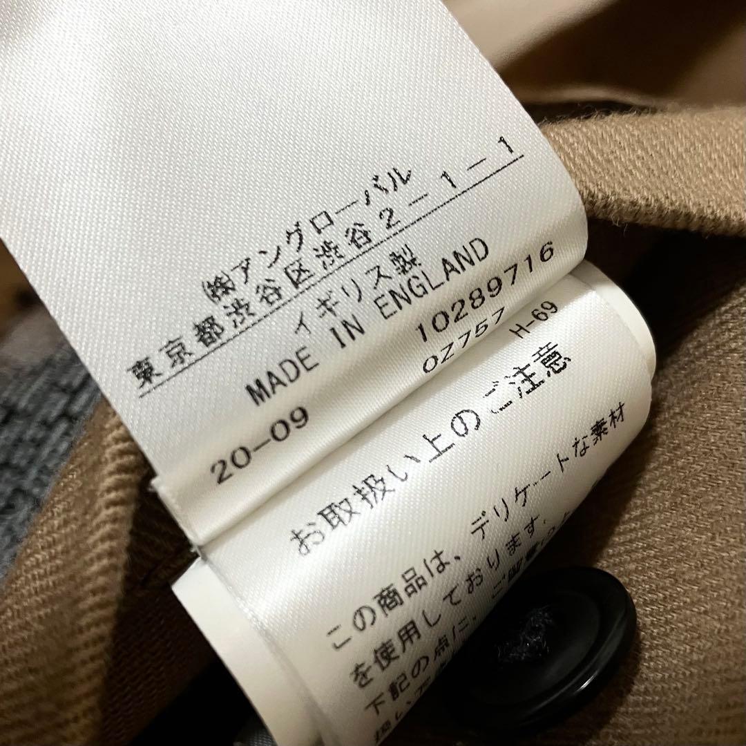 バブアー マーガレットハウエル オイルドジャケット 20AW A7 フード