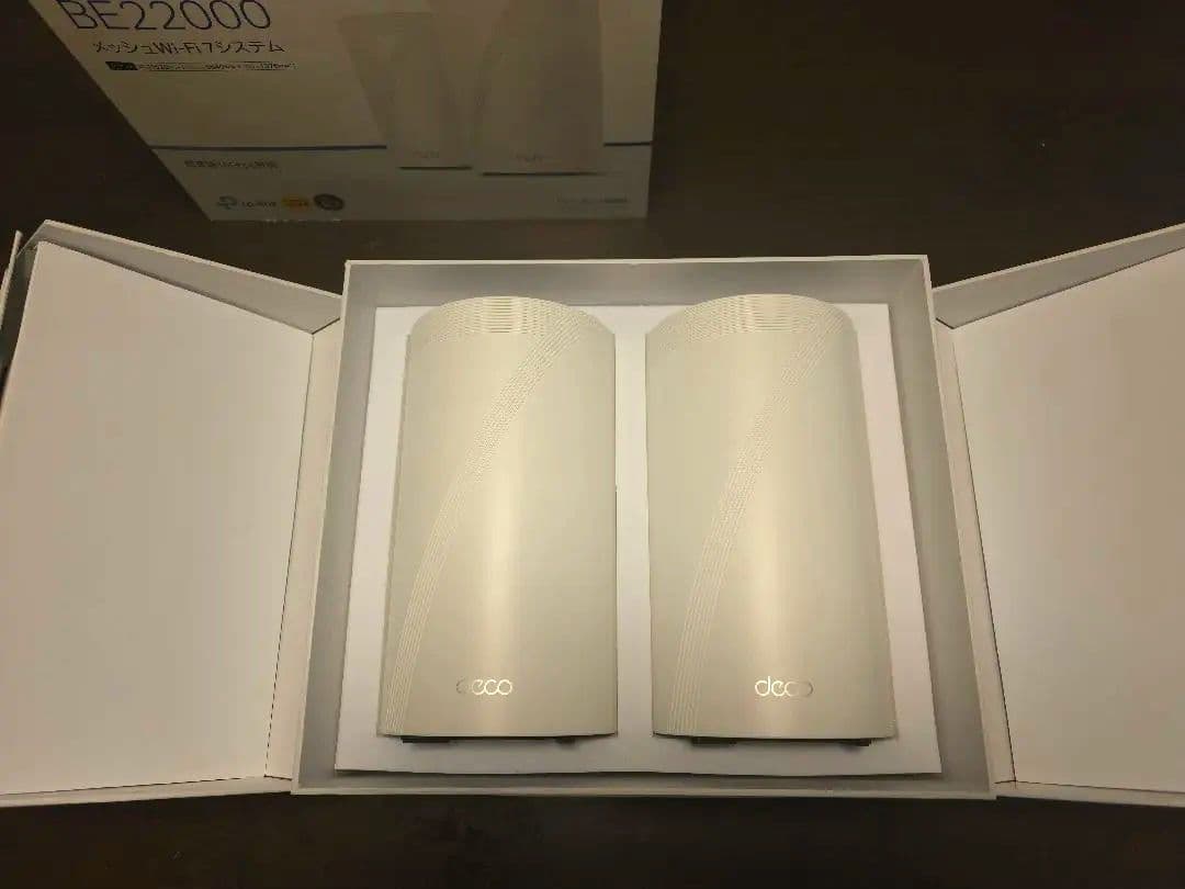 TP-Link Deco BE85 2パック Wi-Fi 7 ルーター