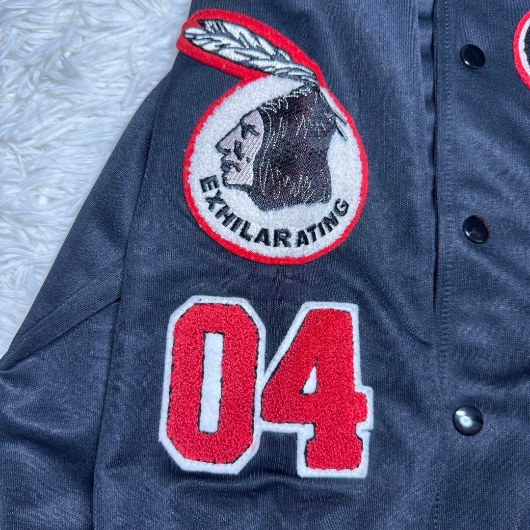 ☆【美品】Indian Motorcycle スタジャン M 刺繍ロゴ☆