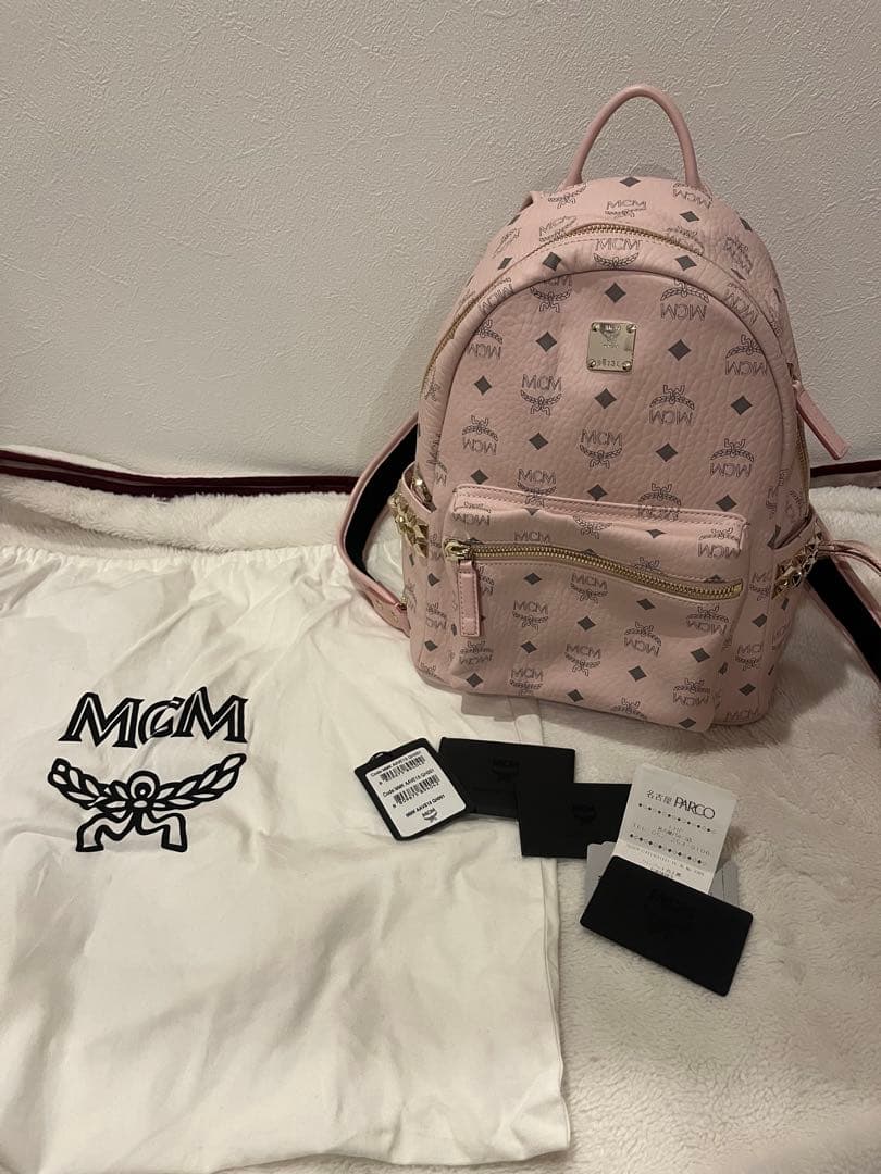 MCM ピンク リュック・バックパック パウダーピンク