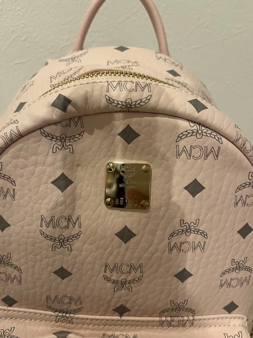 MCM ピンク リュック・バックパック パウダーピンク