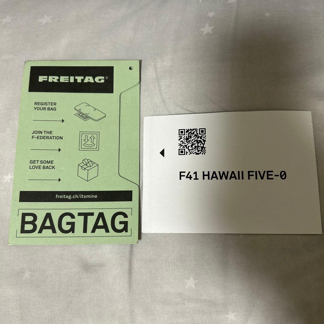 FREITAG F41 HAWAII FIVE-0 ブルーホワイト