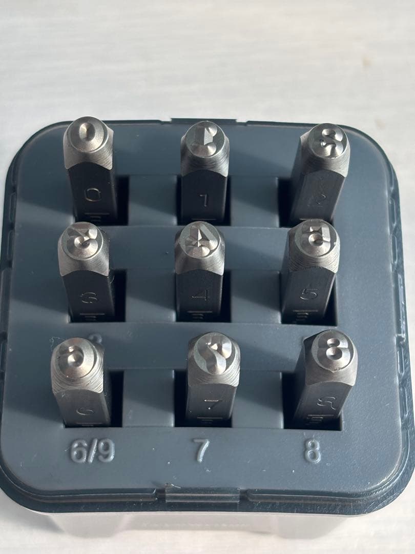 メタル&レザー刻印スタンプセット