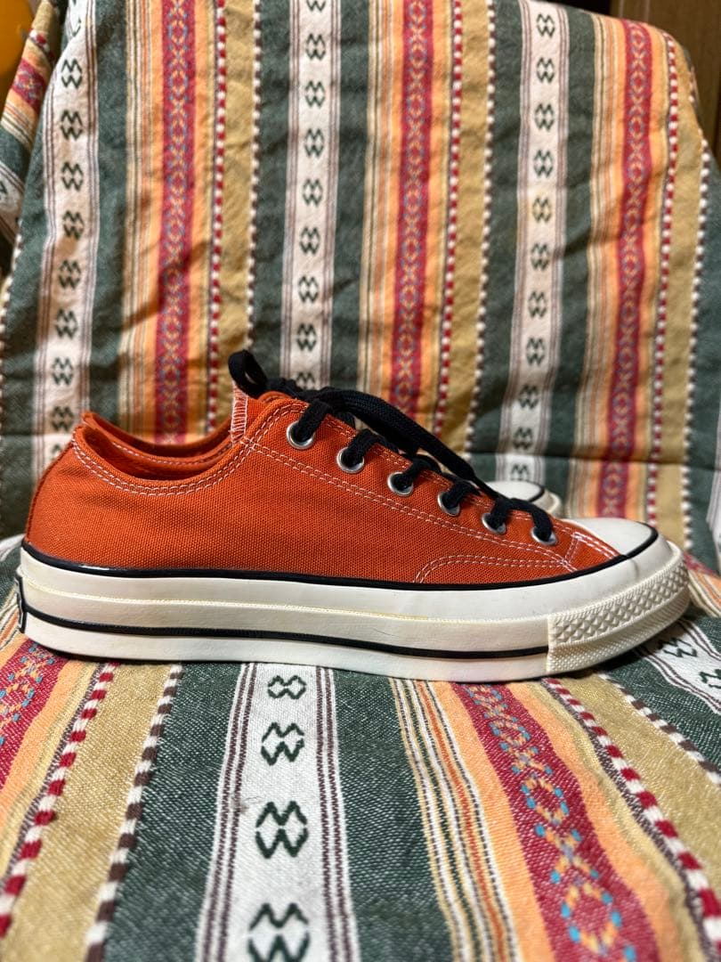 コンバース チャックテイラー CT70 26cm オレンジローカット