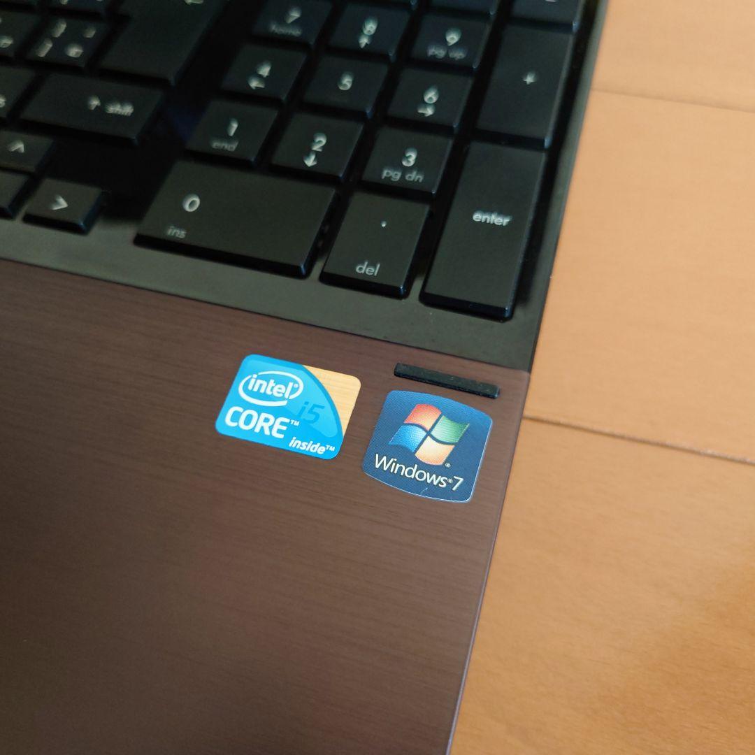 設定済✨️HP ProBook4520s✨️ブラウン✨️i5　Win11オフィス