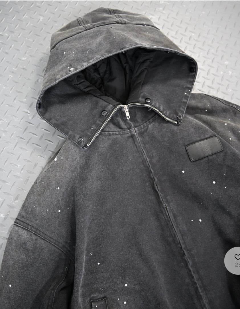 L2205　ウォッシュドファージャケットS　地底人ONLINE