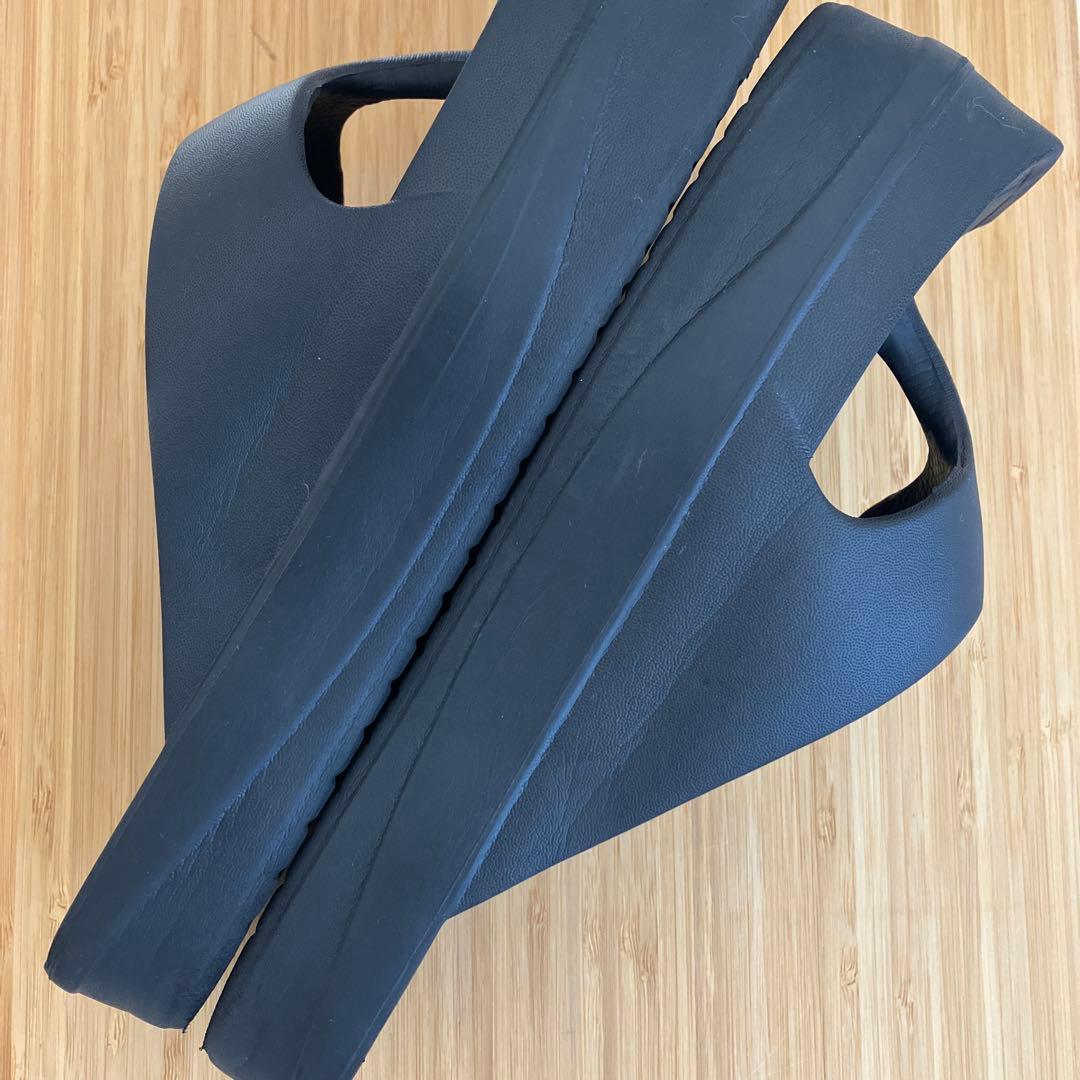 Racbaki ラクバキ イージーサンダル レディースM ブラック 黒