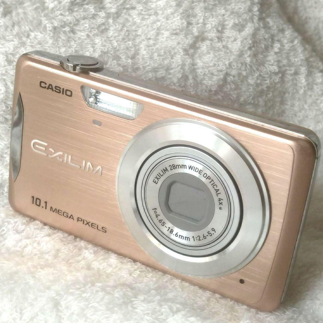 動作確認済 カシオ EXILIM EX-Z400 デジカメ シャンパンゴールド