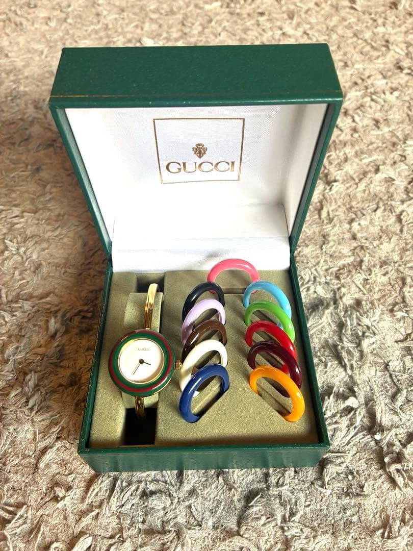 GUCCI チェンジベゼル 腕時計