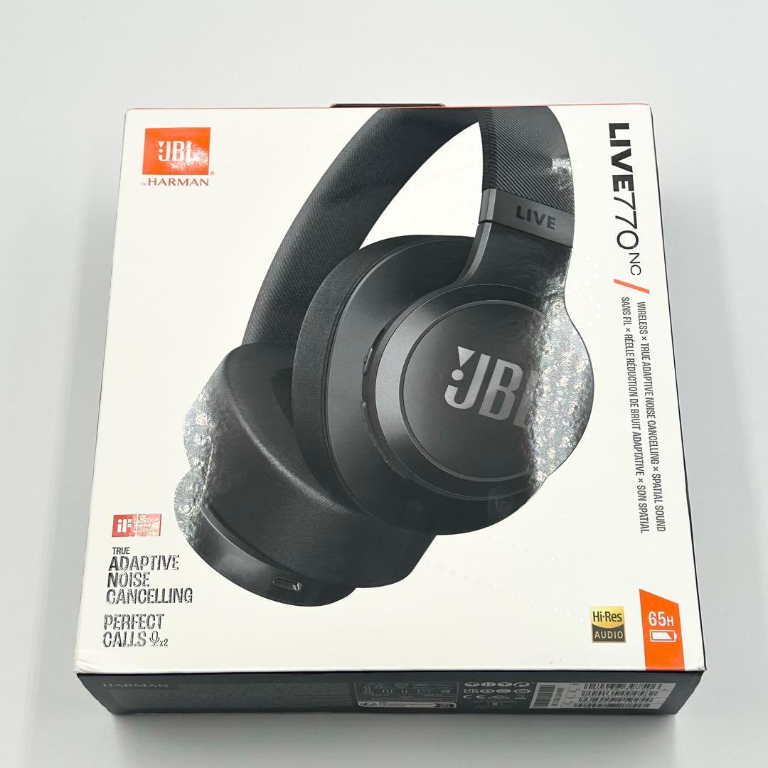 JBL ワイアレスヘッドホン LIVE770NC ブラック