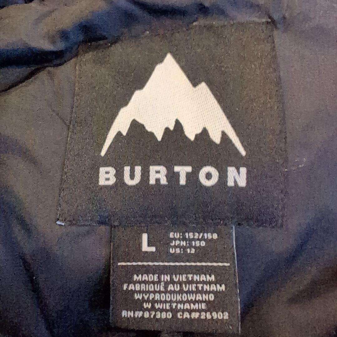 BURTON スノーボードウェア 上下セット キッズLサイズ　150cm